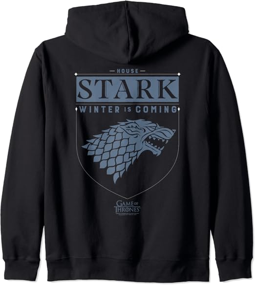 Comment Regarder Game Of Thrones Sur Amazon Prime Game of Thrones House Stark Sigil Sweat à Capuche : Amazon.fr: Vêtements